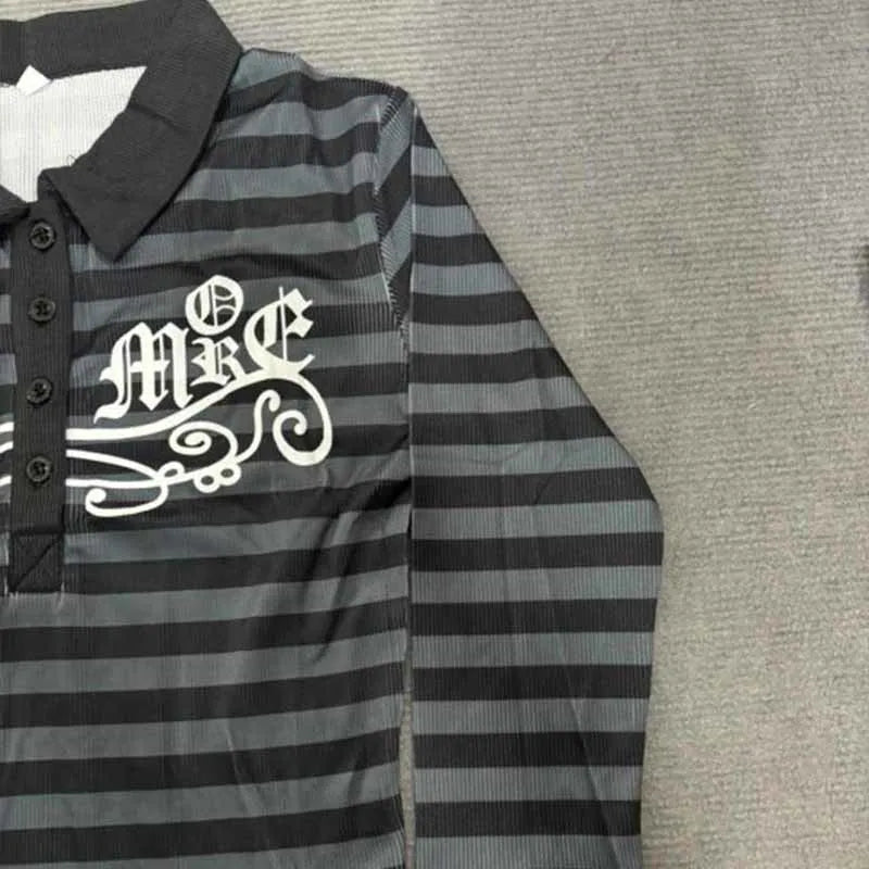 Y2K Gothic Letter Crop Top