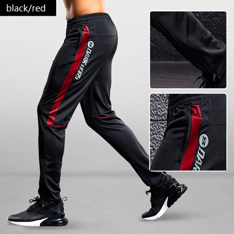 Men’s Sports Joggers – Running Pants with Zipper Pockets, Training & Fitness Trousers
