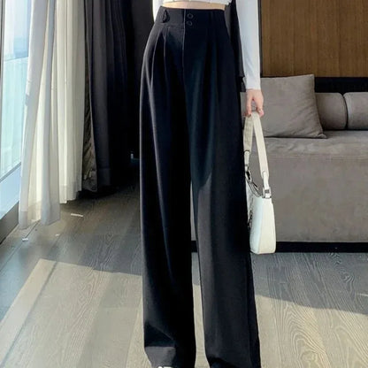 Women’s Wide-Leg High Waist Pants