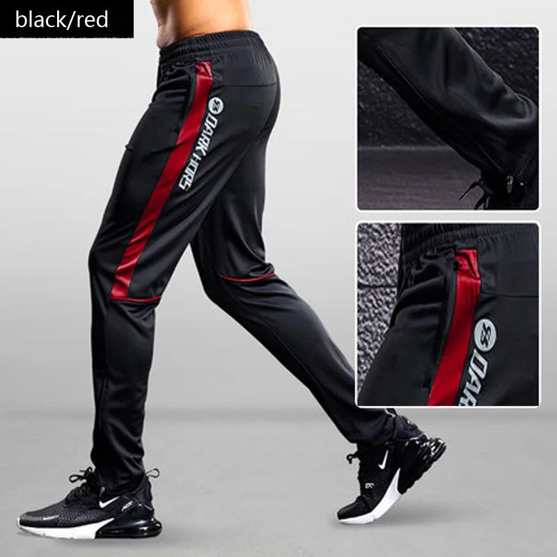 Men’s Sports Joggers – Running Pants with Zipper Pockets, Training & Fitness Trousers