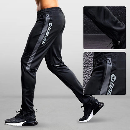 Men’s Sports Joggers – Running Pants with Zipper Pockets, Training & Fitness Trousers