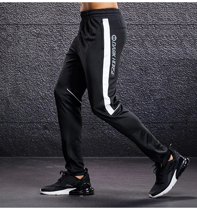Men’s Sports Joggers – Running Pants with Zipper Pockets, Training & Fitness Trousers