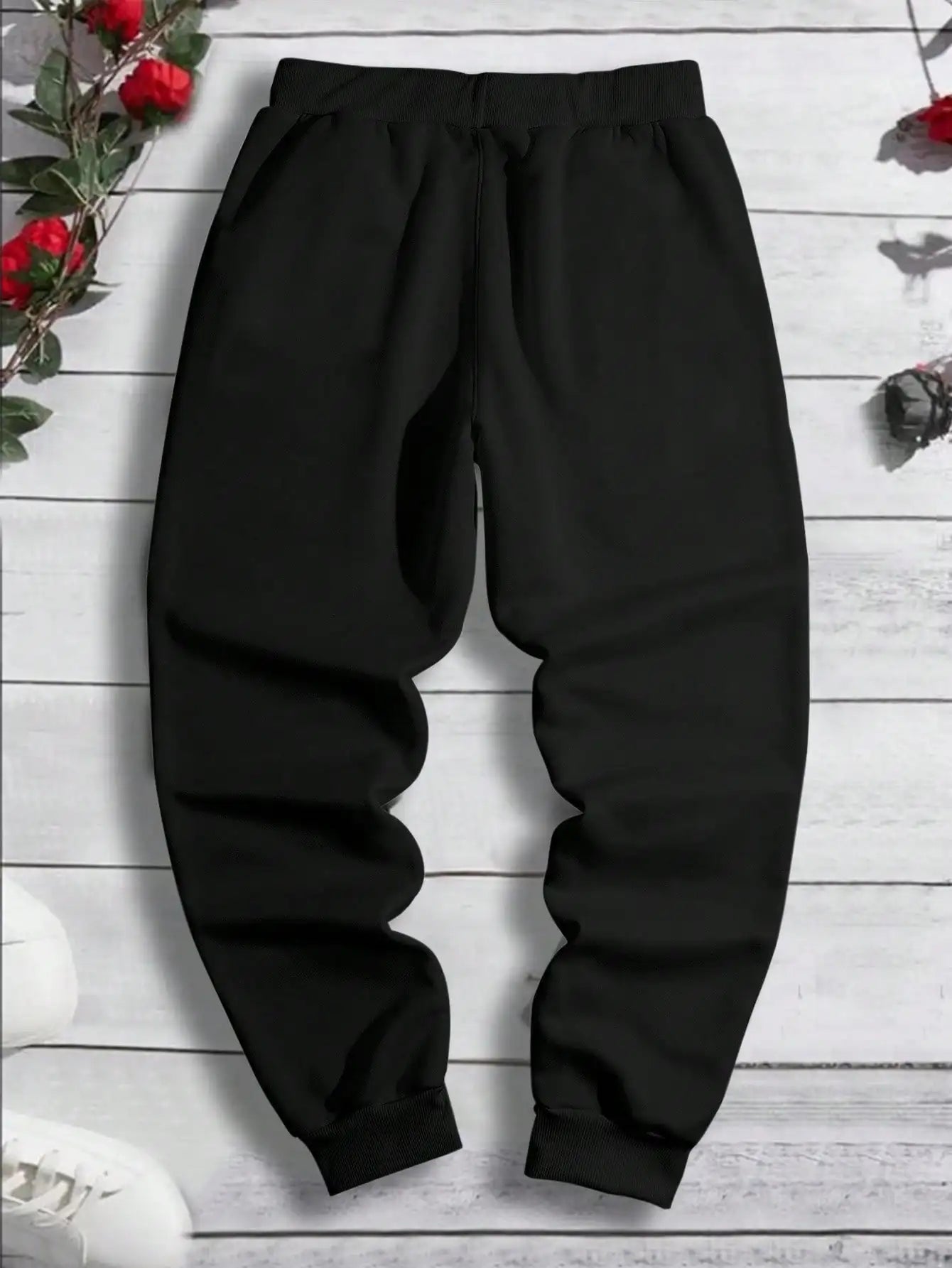 Men’s Retro Loose Sweatpants – Versatile Casual Jogger Trousers