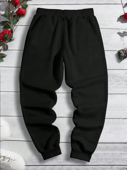 Men’s Retro Loose Sweatpants – Versatile Casual Jogger Trousers