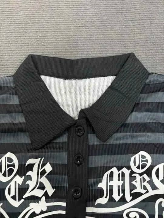 Y2K Gothic Letter Crop Top