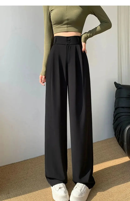 Women’s Wide-Leg High Waist Pants