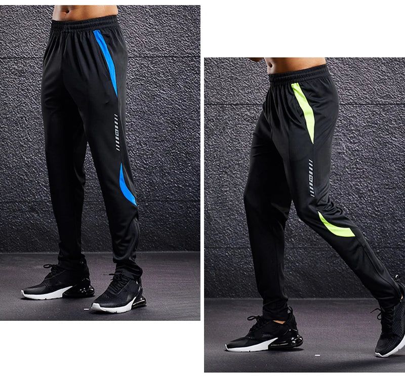 Men’s Sports Joggers – Running Pants with Zipper Pockets, Training & Fitness Trousers